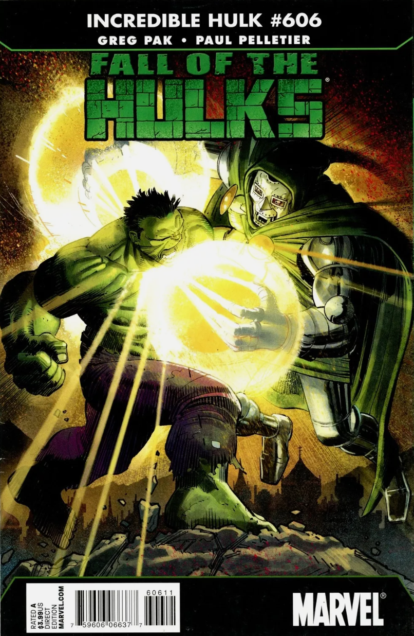 INCREDIBLE HULK #606 2010 Hulk MARVEL COMICS