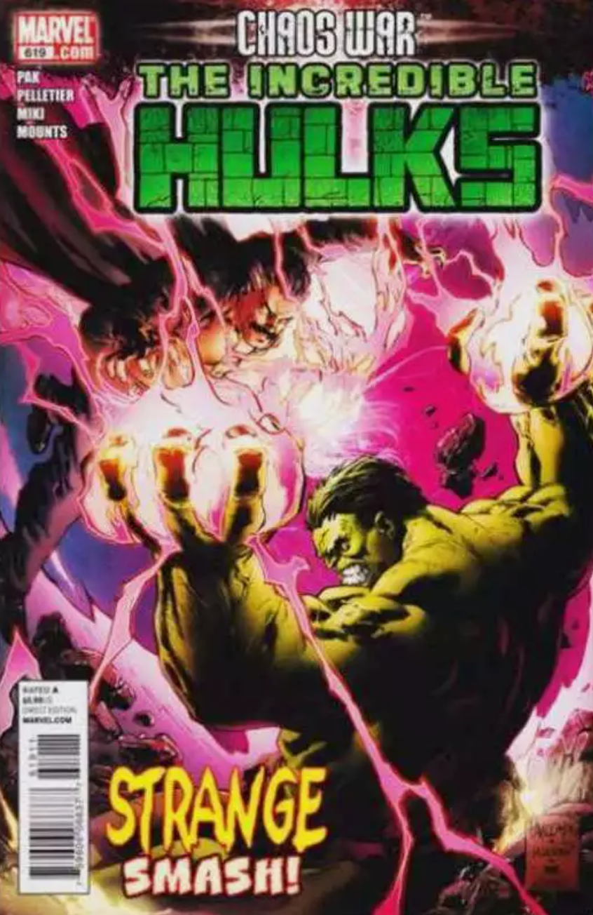 INCREDIBLE HULKS #619 2010 Hulk MARVEL COMICS
