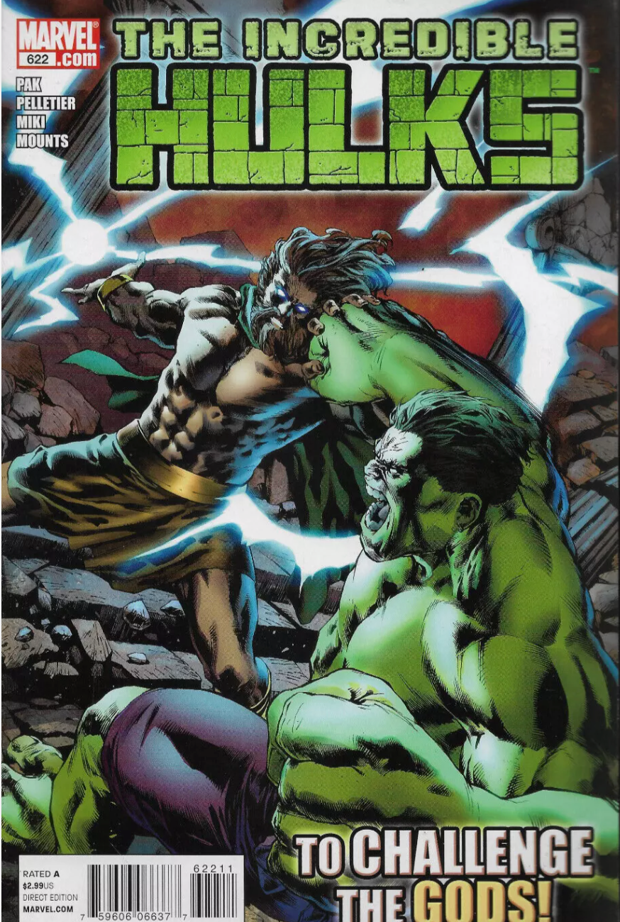 INCREDIBLE HULKS #622 2010 Hulk MARVEL COMICS