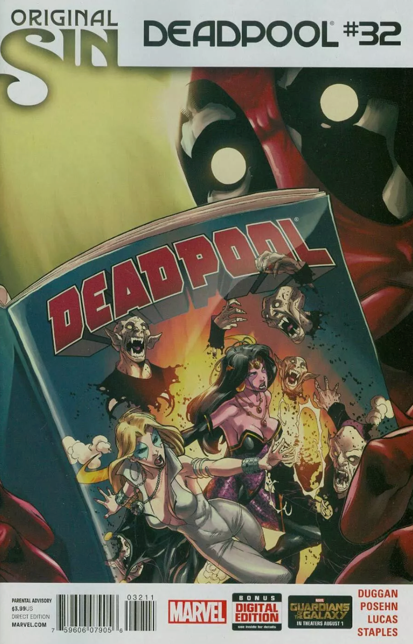 DEADPOOL #32 2014 MARVEL COMICS