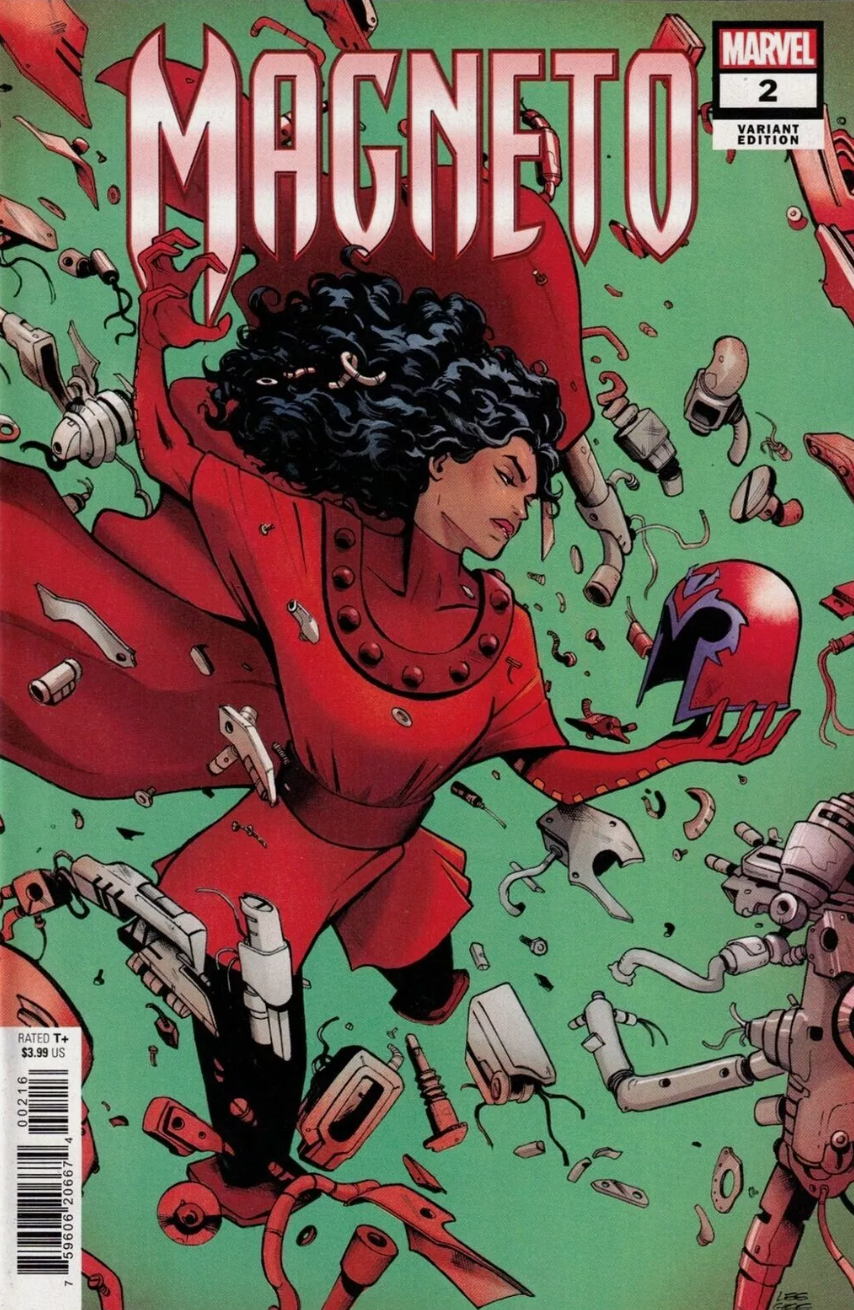 MAGNETO #2 LEE GARBETT 1:25 VARIANT Magneto MARVEL PRH