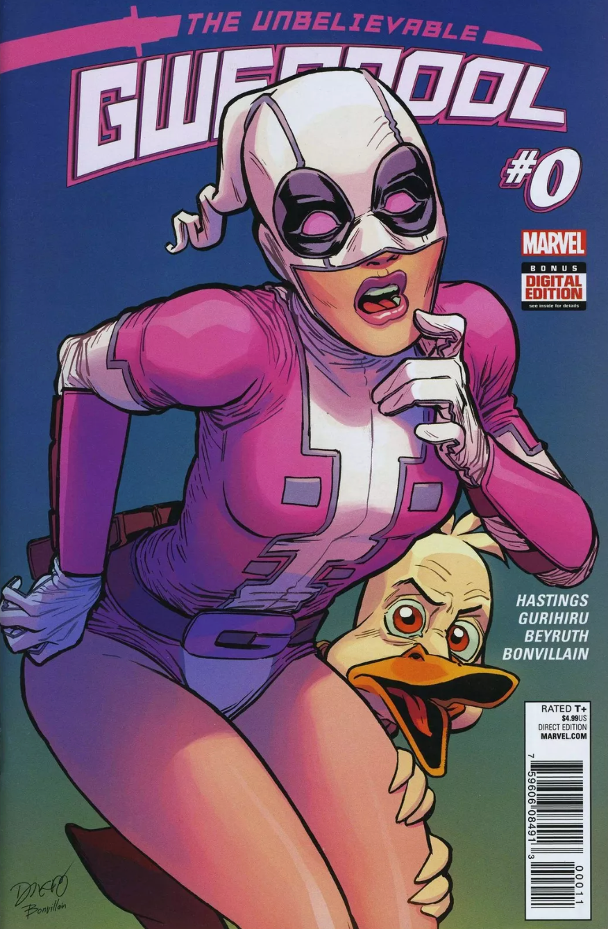 GWENPOOL #0 2016 Gwenpool MARVEL COMICS