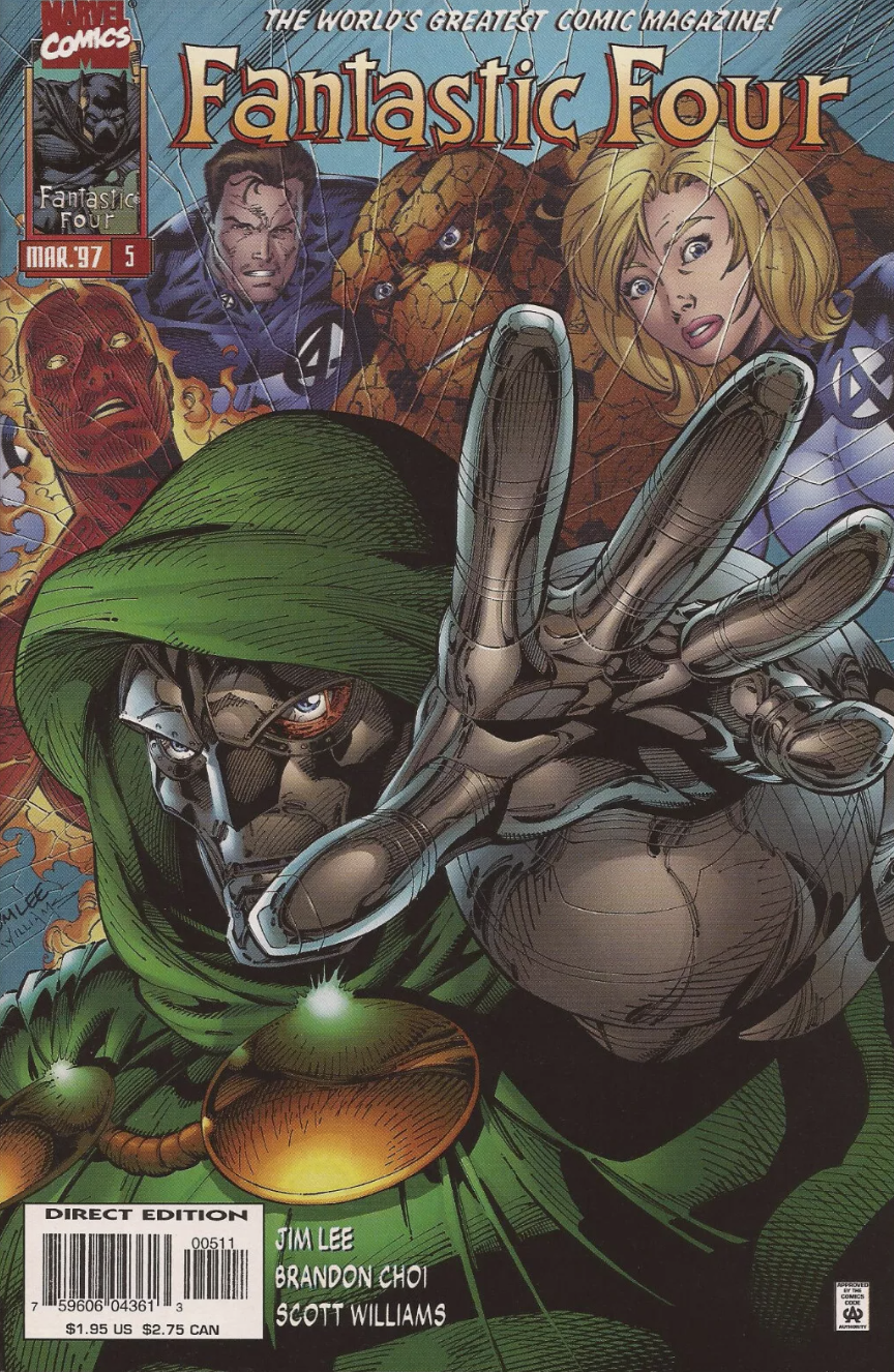 FANTASTIC FOUR #5 1997 Fantastic Four MARVEL COMICS