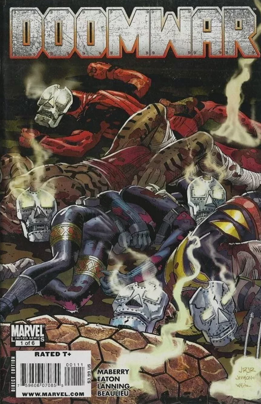 DOOMWAR #1 2010 Doctor Doom MARVEL COMICS