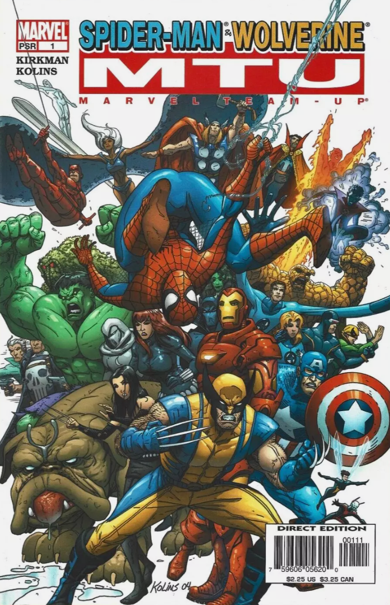 MARVEL TEAM-UP #1 SPIDER-MAN WOLVERINE 2004 Marvel Team-Up MARVEL COMICS
