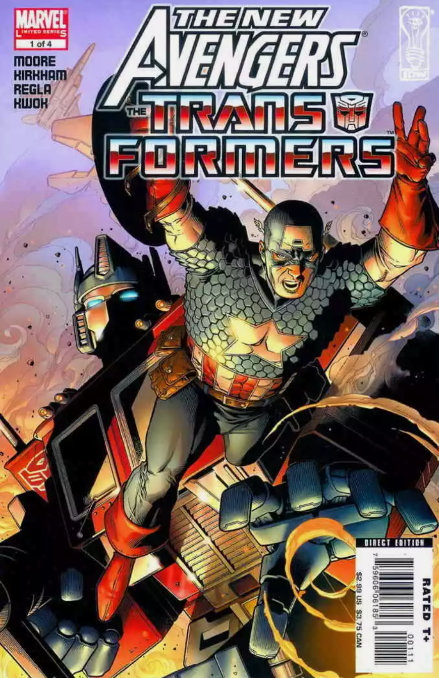 NEW AVENGERS TRANSFORMERS #1 (OF 4) 2007 New Avengers MARVEL COMICS