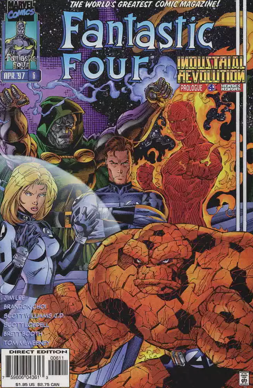 FANTASTIC FOUR #6 1997 Fantastic Four MARVEL COMICS