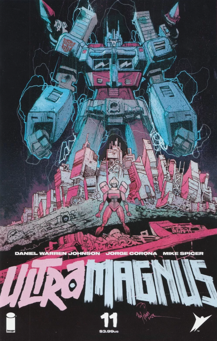 TRANSFORMERS #11 JAMES HARREN SURPRISE ONE PER STORE ULTRAMEGA HOMAGE VARIANT 2024 Transformers IMAGE COMICS