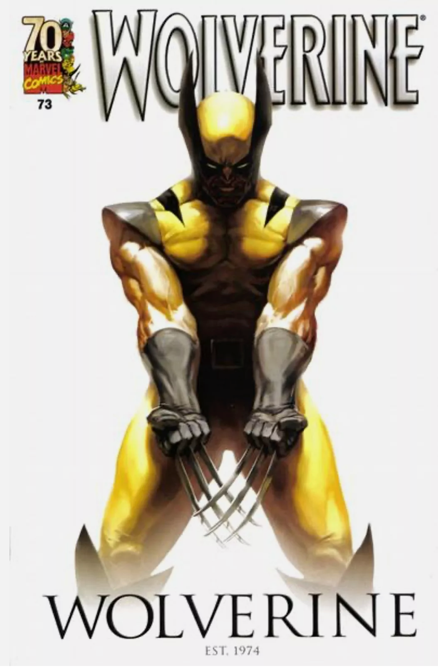 WOLVERINE #73 DJURDJEVIC 70TH ANNIVERSARY VARIANT 2009 Wolverine MARVEL COMICS