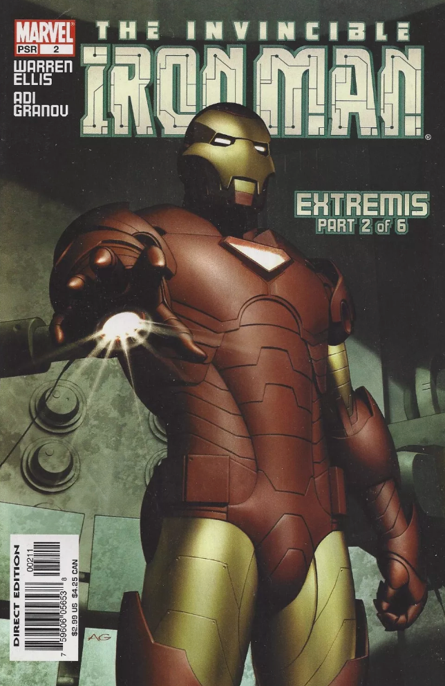 IRON MAN #2 2005 ADI GRANOV Iron Man MARVEL COMICS