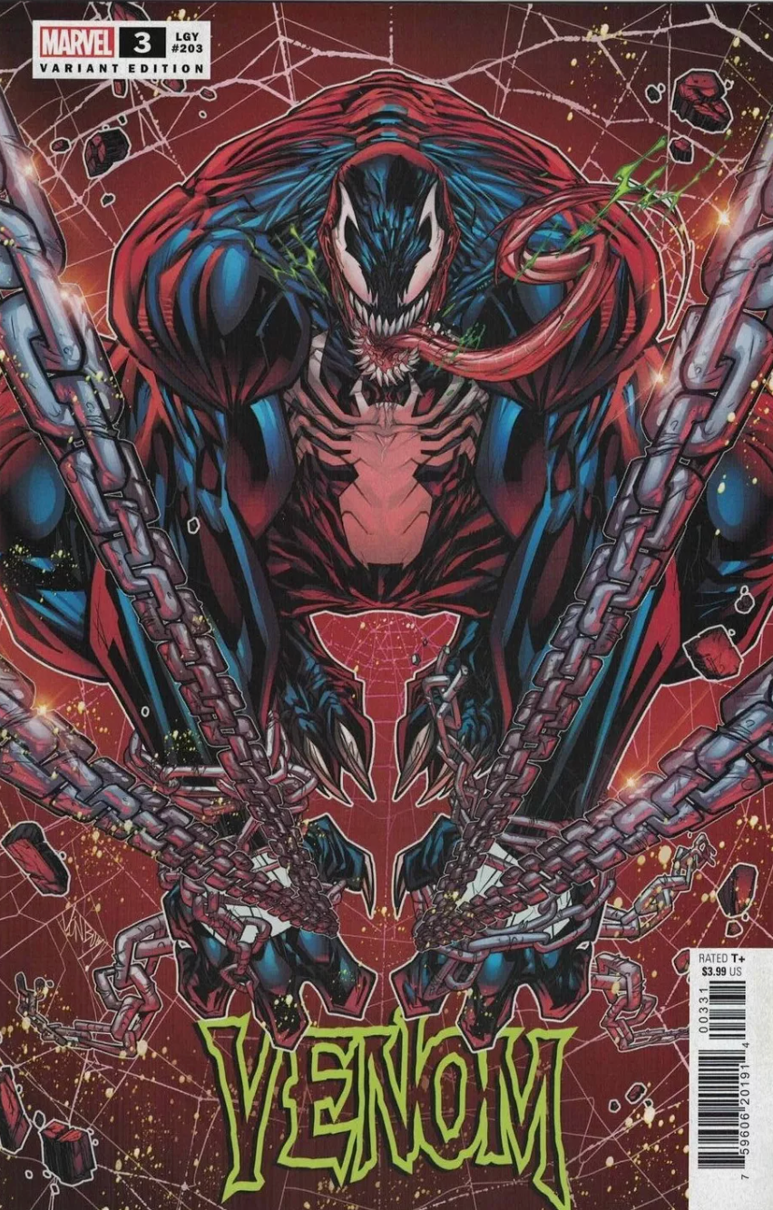 VENOM #3 JONBOY MEYERS 1:25 VARIANT 2021 Venom MARVEL PRH