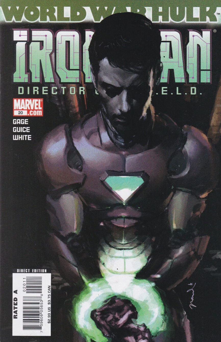 IRON MAN #20 2007 WORLD WAR HULK Iron Man MARVEL COMICS