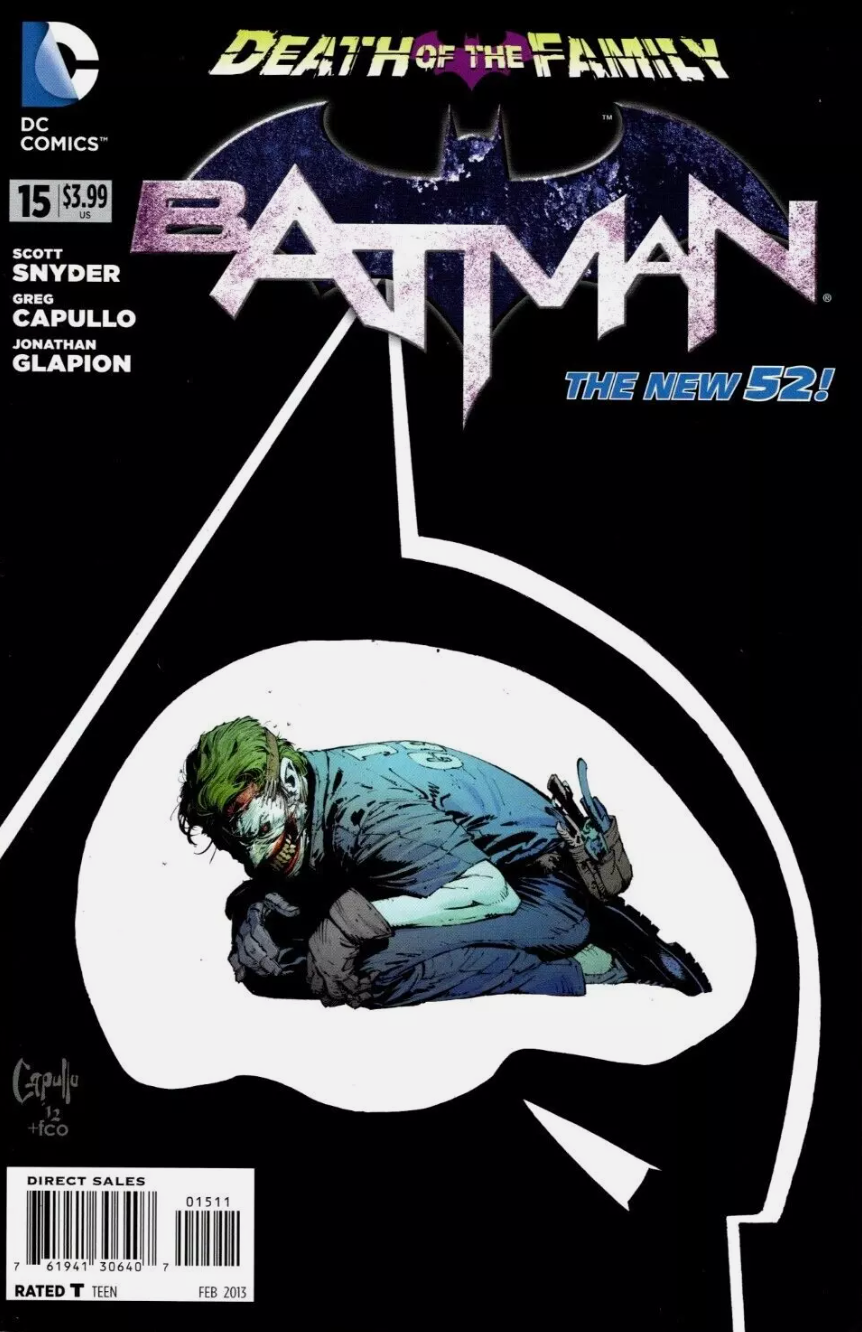 BATMAN #15 DEATH OF THE FAMILY 2012 Batman DC COMICS