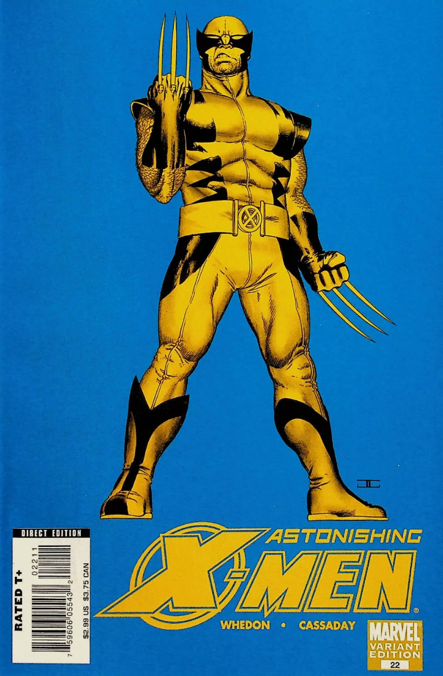 ASTONISHING X-MEN #22 VARIANT 2007 Astonishing X-Men MARVEL COMICS