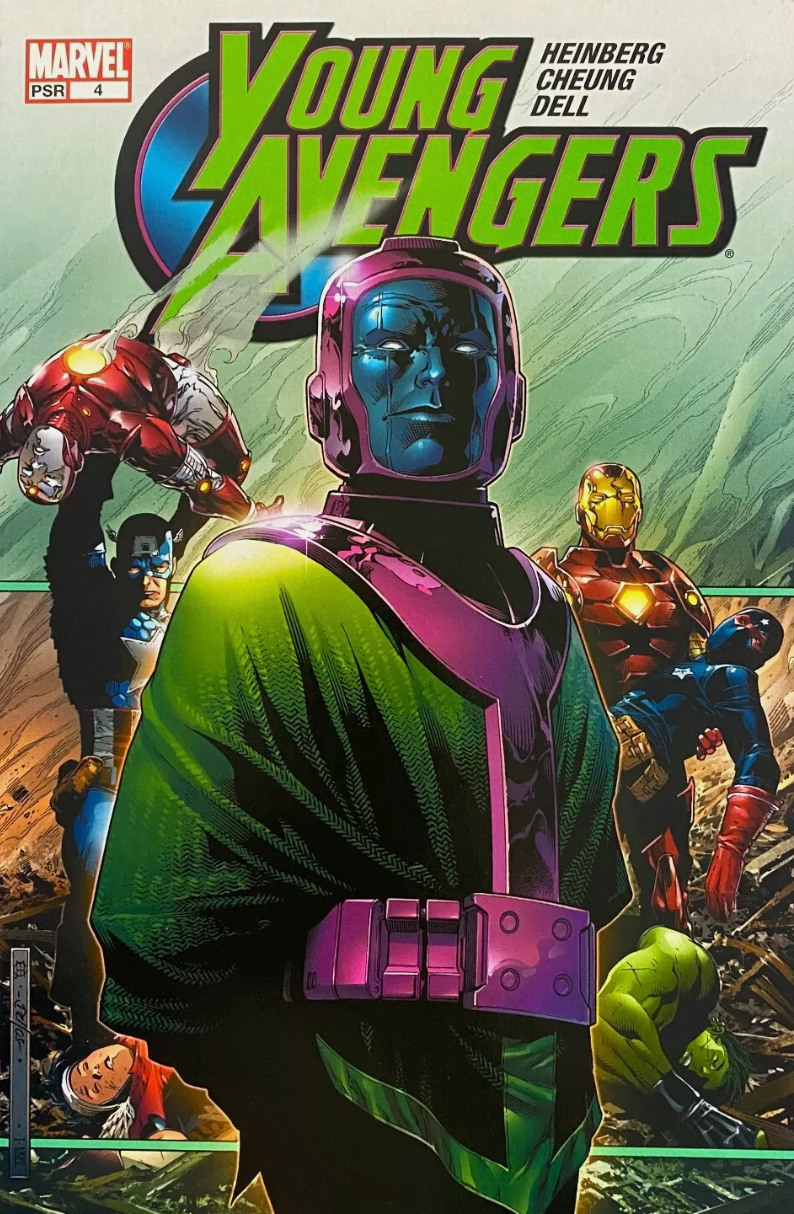 YOUNG AVENGERS #4 2005 Young Avengers MARVEL COMICS