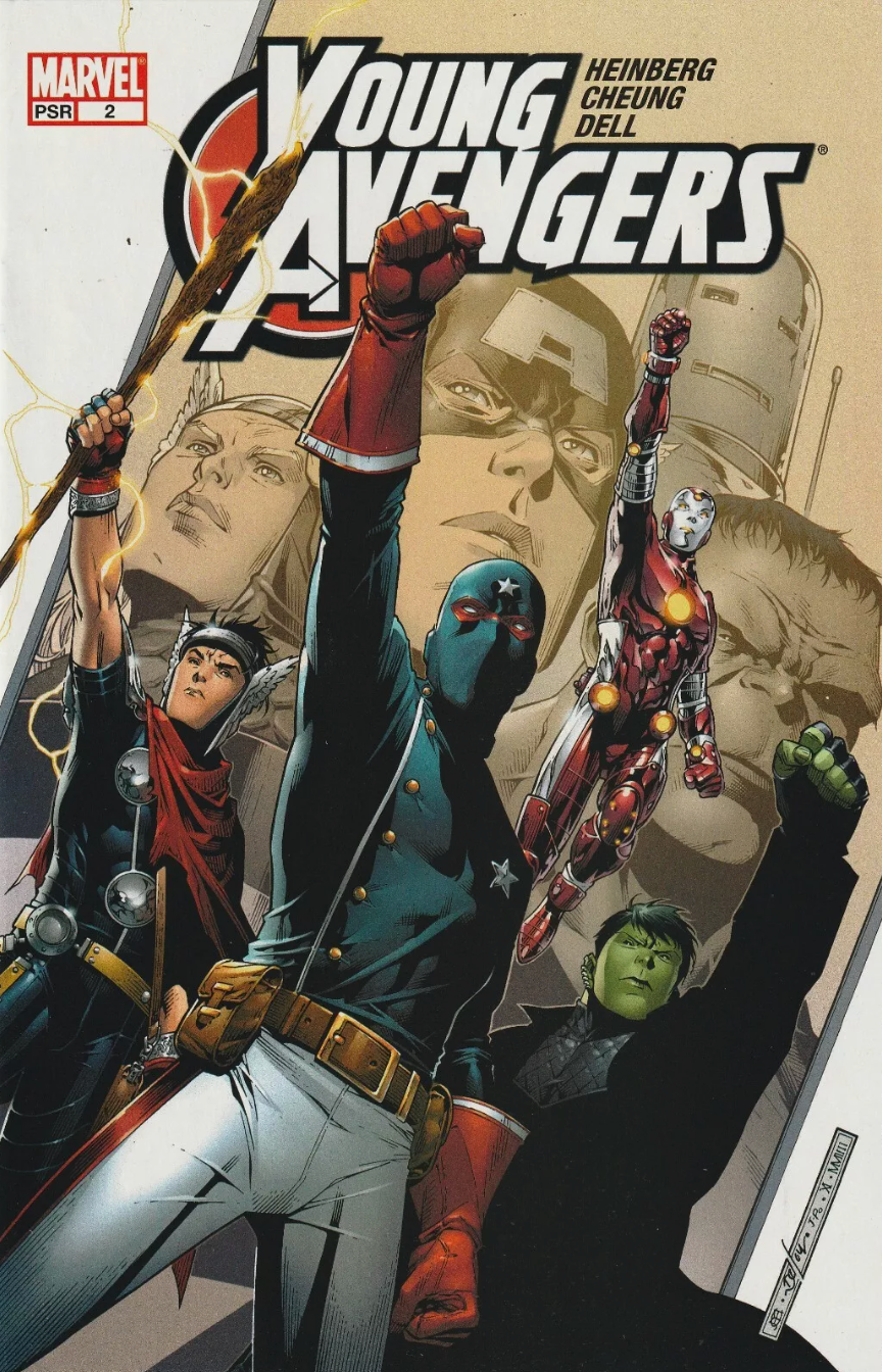 YOUNG AVENGERS #2 2005 Young Avengers MARVEL COMICS