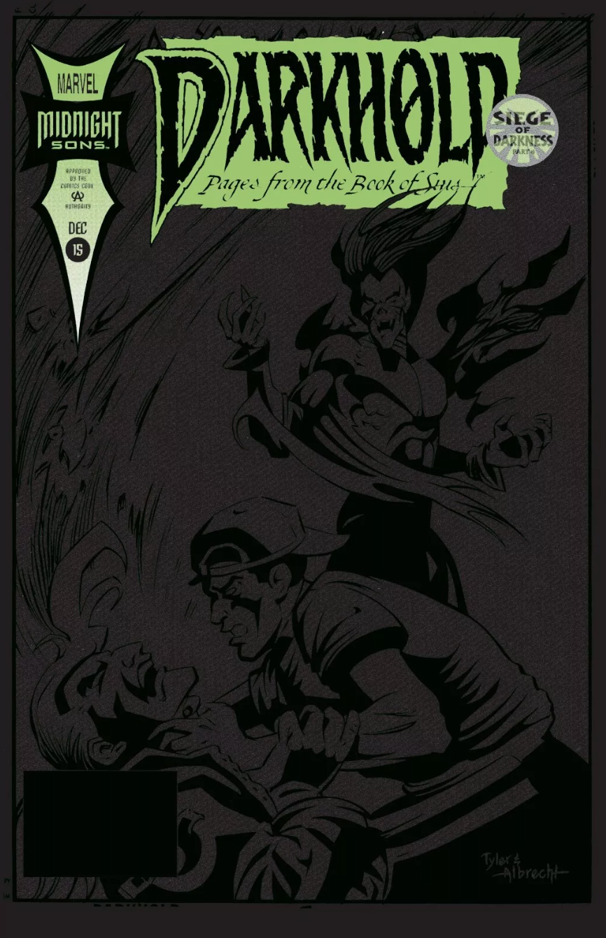 DARKHOLD PAGES FROM THE BOOK OF SINS #15 1993 Midnight Suns MARVEL COMICS