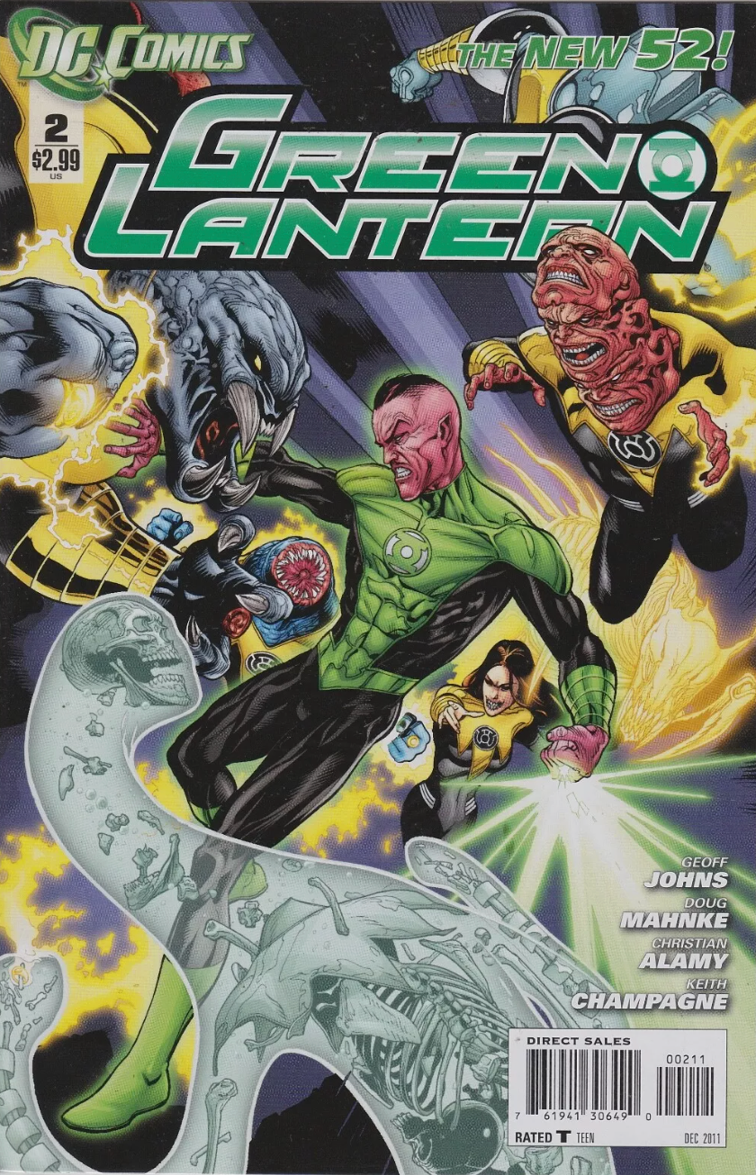 GREEN LANTERN #2 2011 Green Lantern DC COMICS