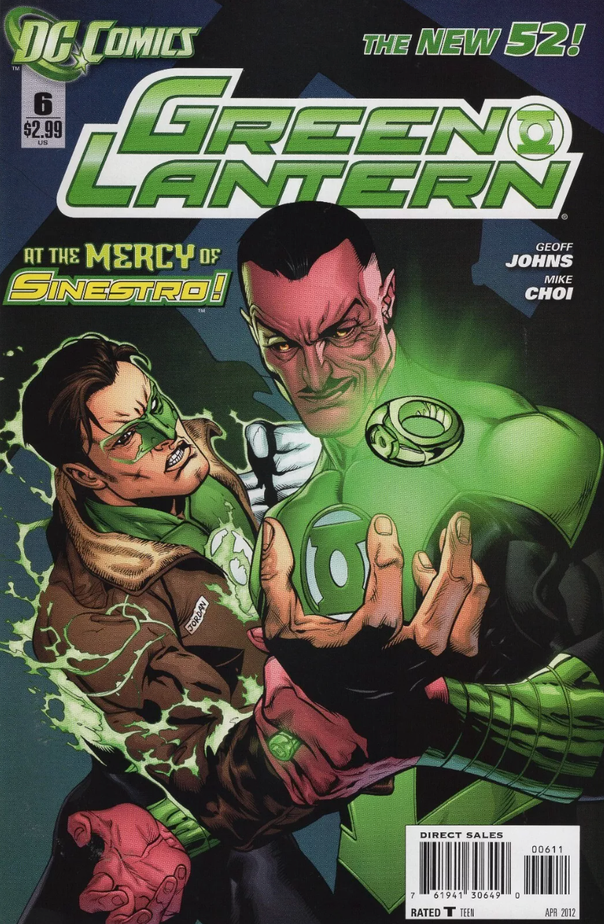 GREEN LANTERN #6 2012 Green Lantern DC COMICS