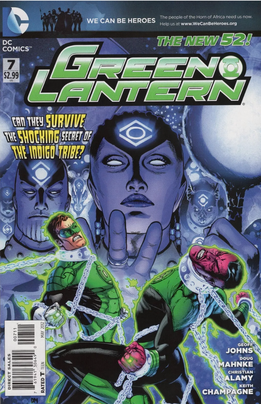 GREEN LANTERN #7 2012 Green Lantern DC COMICS