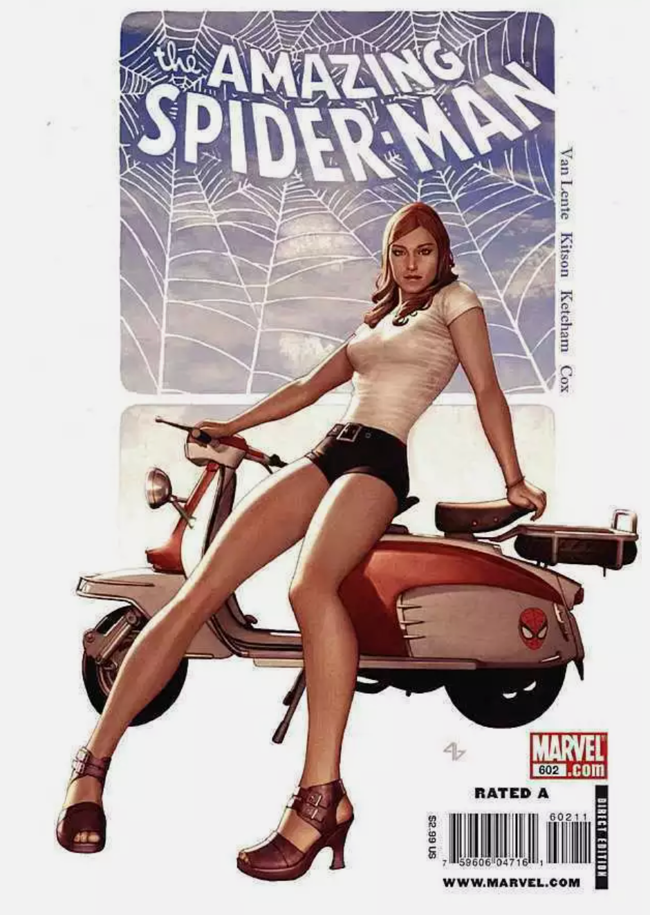 AMAZING SPIDER-MAN #602 GRANOV COVER 2009 Amazing Spider-Man MARVEL COMICS