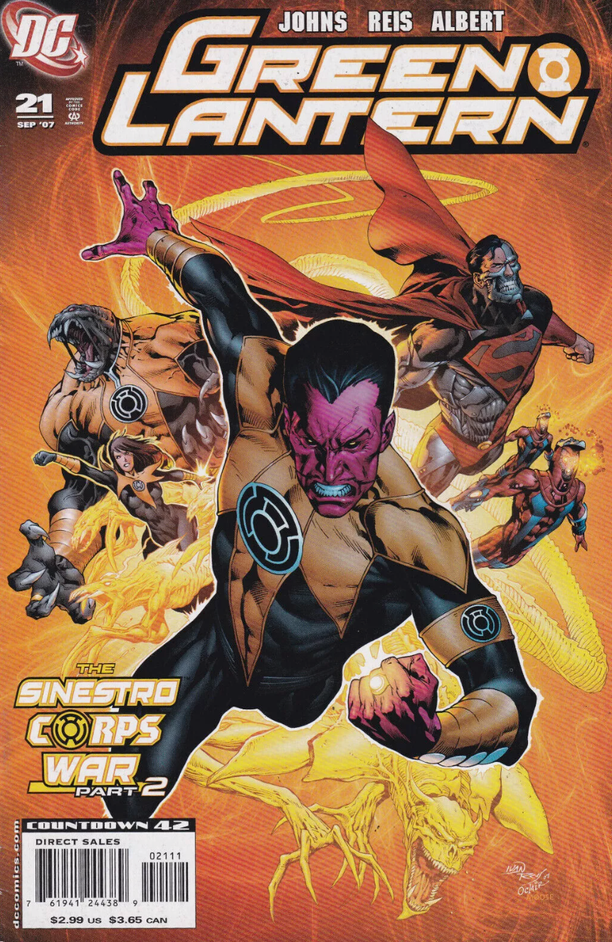 GREEN LANTERN #21 2007 Green Lantern DC COMICS