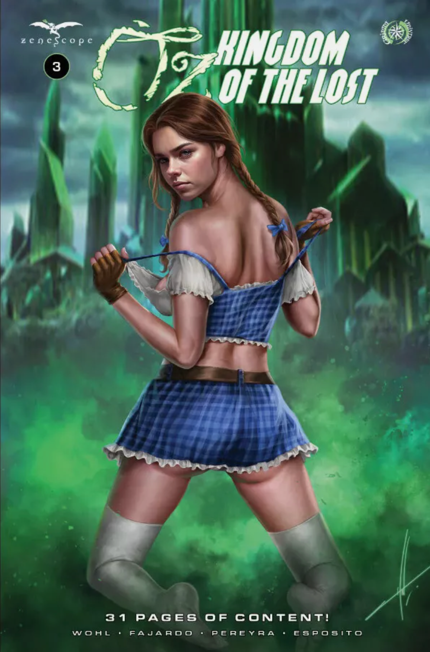 OZ KINGDOM OF LOST #3 (OF 3) CVR C CARLA COHEN 2023 ZENESCOPE ENTERTAINMENT INC