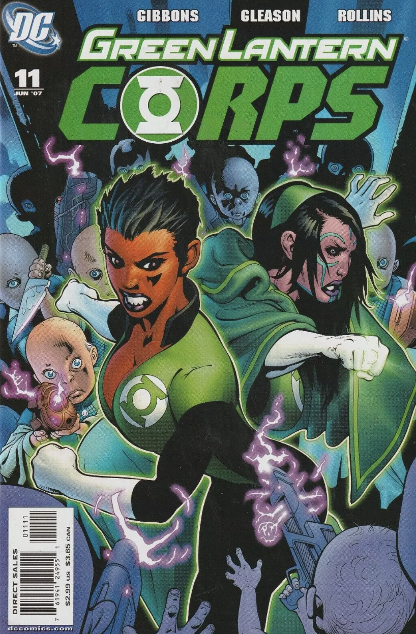 GREEN LANTERN CORPS #11 2007 Green Lantern DC COMICS