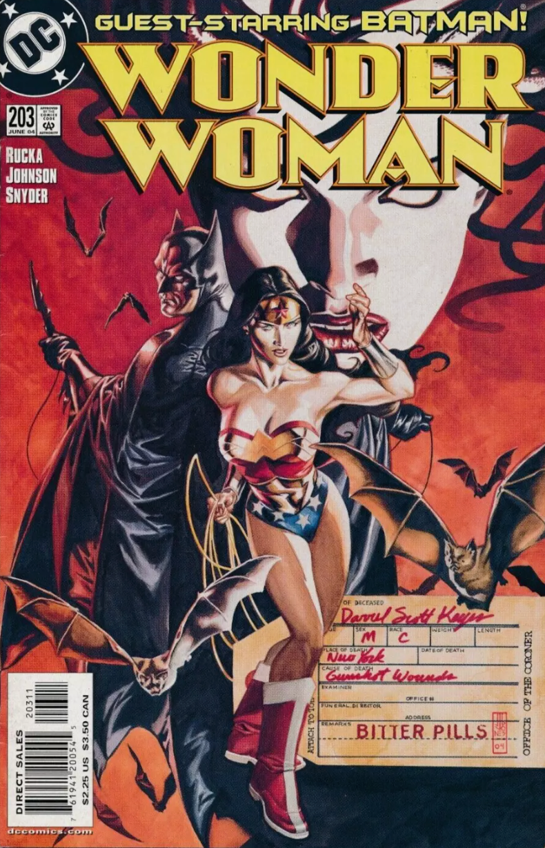 WONDER WOMAN #203 2004 Wonder Woman MARVEL COMICS