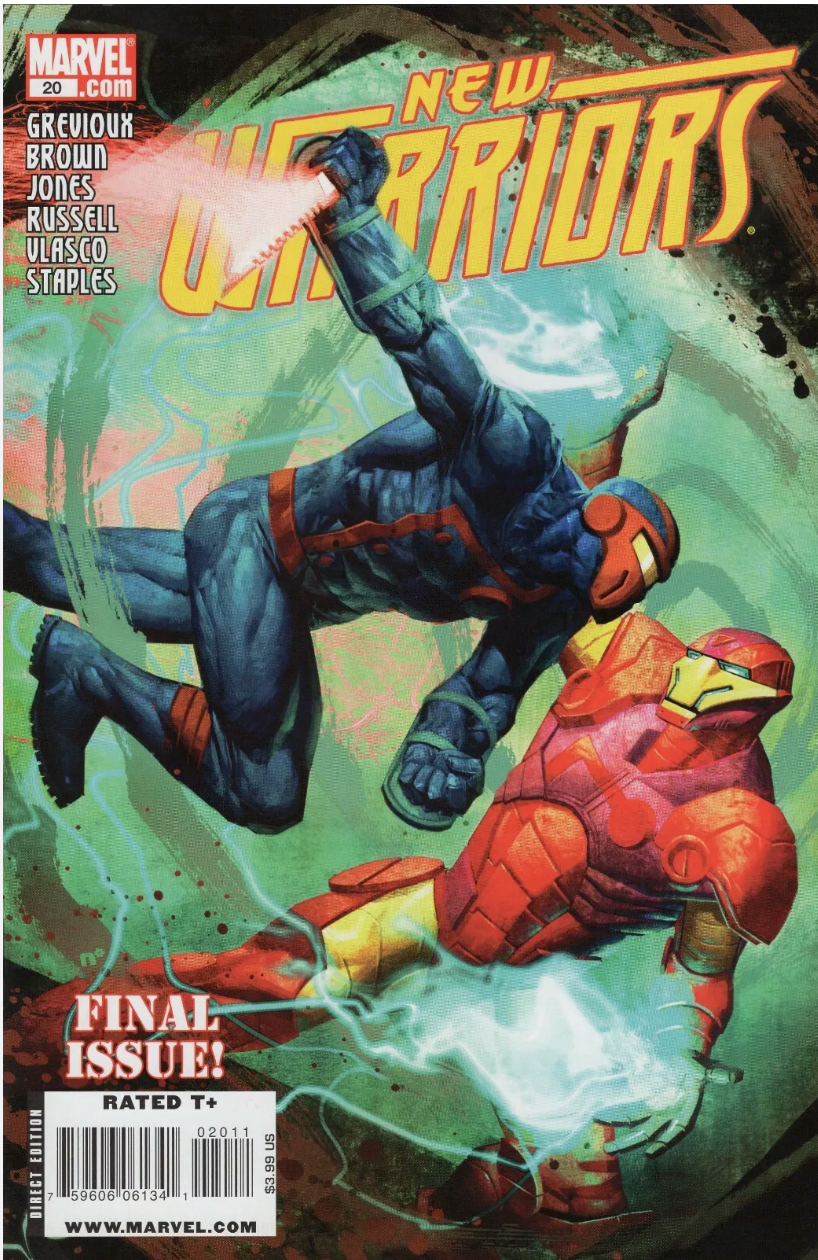 NEW WARRIORS #20 2009 New Warriors MARVEL COMICS