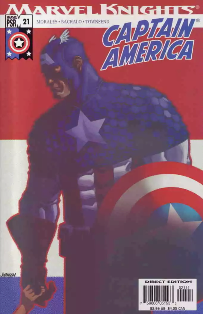 CAPTAIN AMERICA #21 2003 Captain America MARVEL COMICS