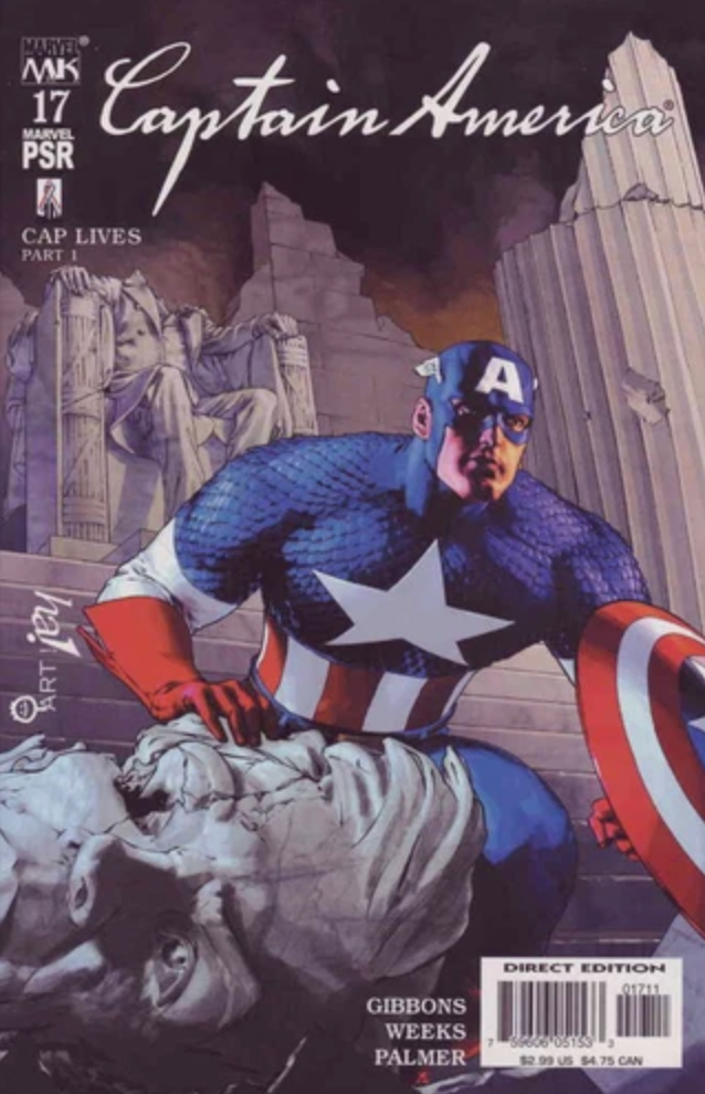 CAPTAIN AMERICA #17 2003 Captain America MARVEL COMICS