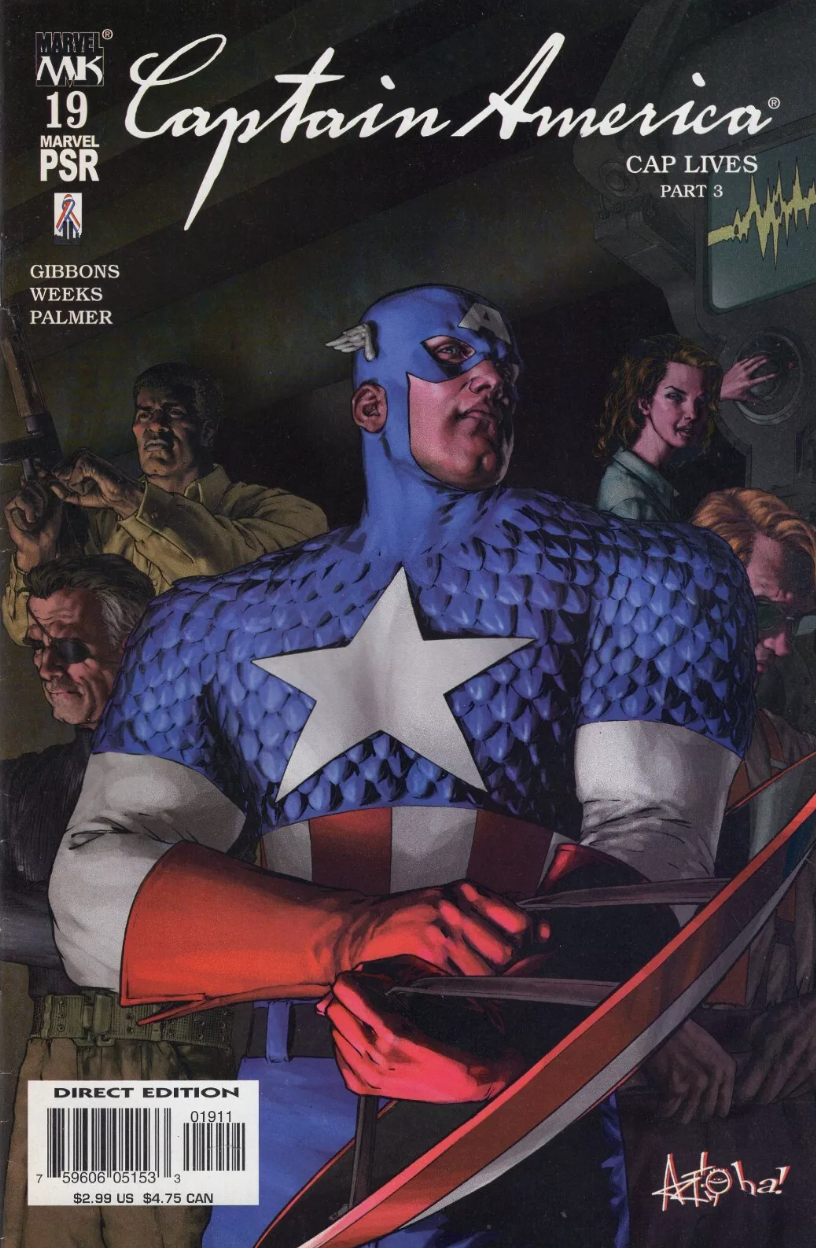 CAPTAIN AMERICA #19 2003 Captain America MARVEL COMICS