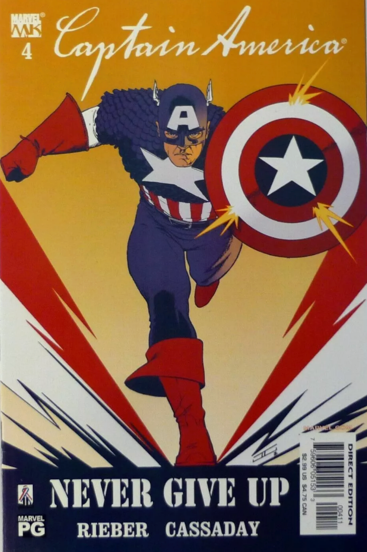 CAPTAIN AMERICA #4 2002 Captain America MARVEL COMICS