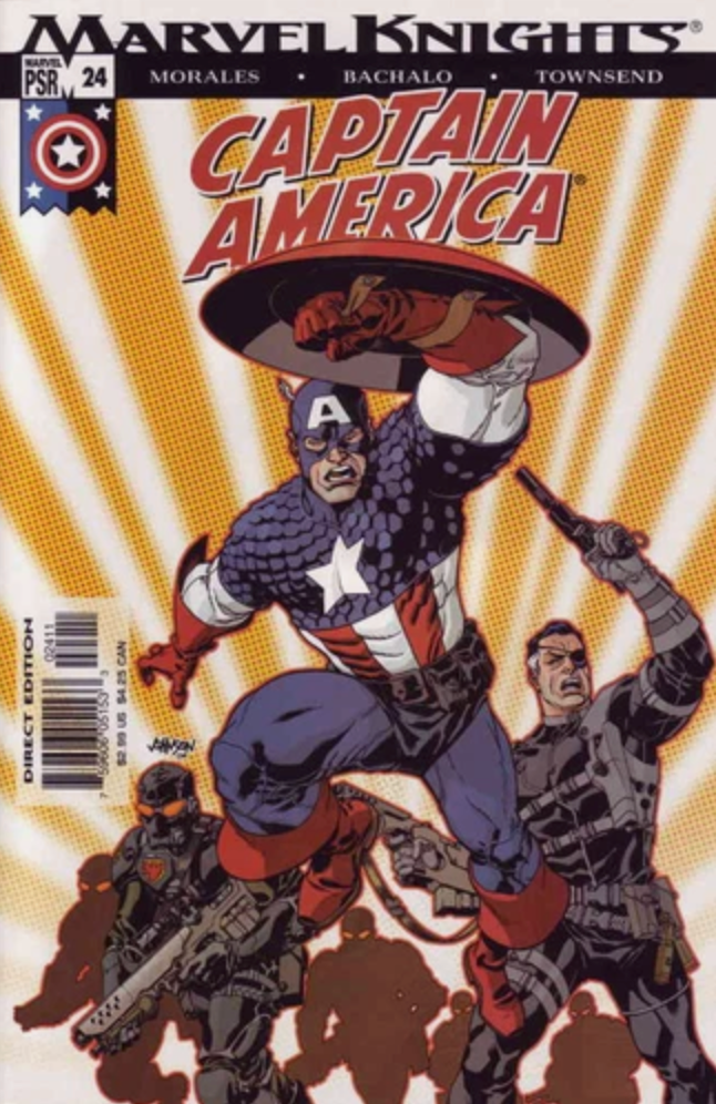 CAPTAIN AMERICA #24 2004 Captain America MARVEL COMICS