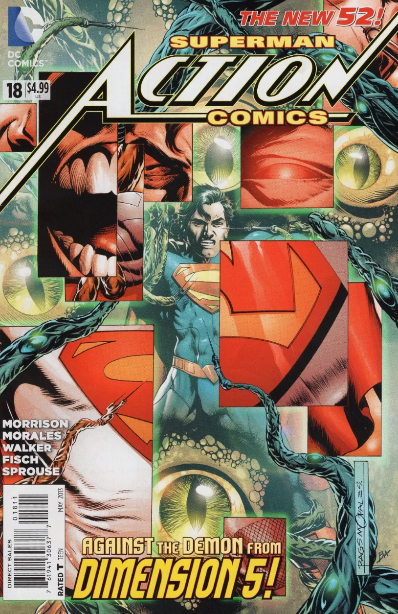 ACTION COMICS #18 NEW 52 2013 Action Comics DC COMICS