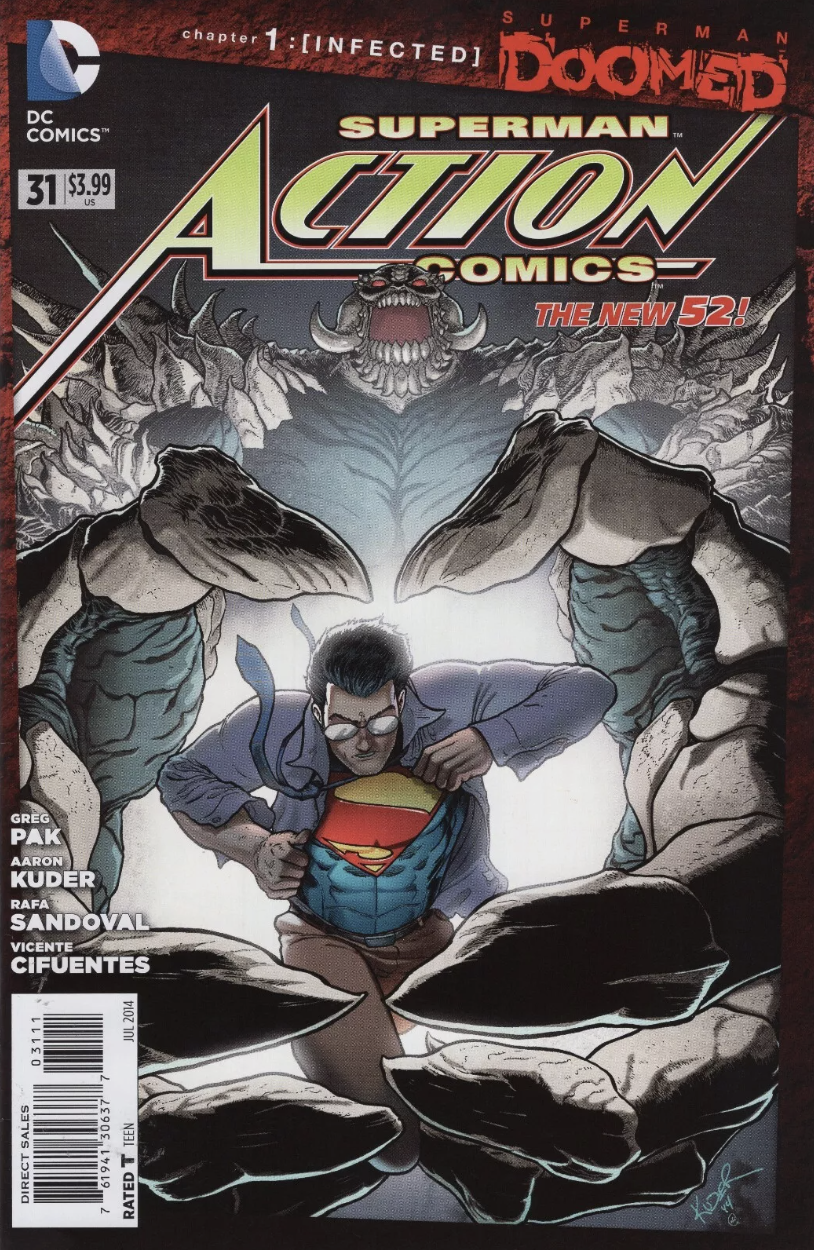 ACTION COMICS #31 NEW 52 2014 Action Comics DC COMICS