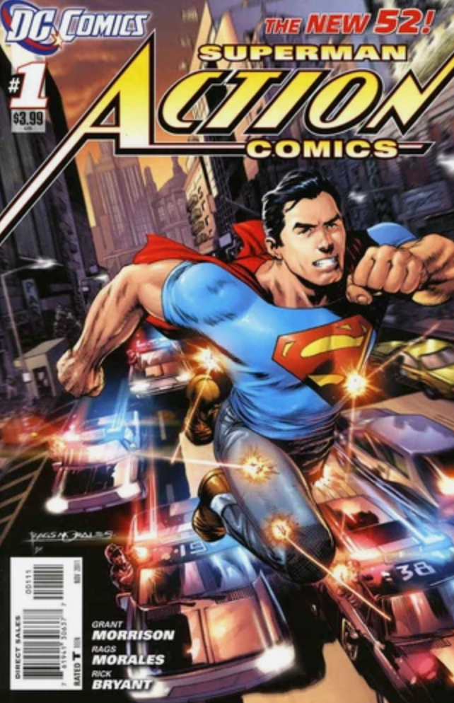 ACTION COMICS #1 NEW 52 2012 Action Comics DC COMICS