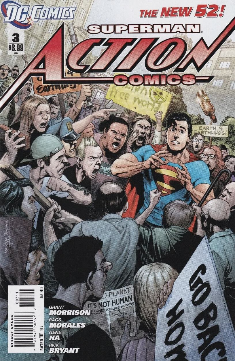 ACTION COMICS #3 NEW 52 2011 Action Comics DC COMICS