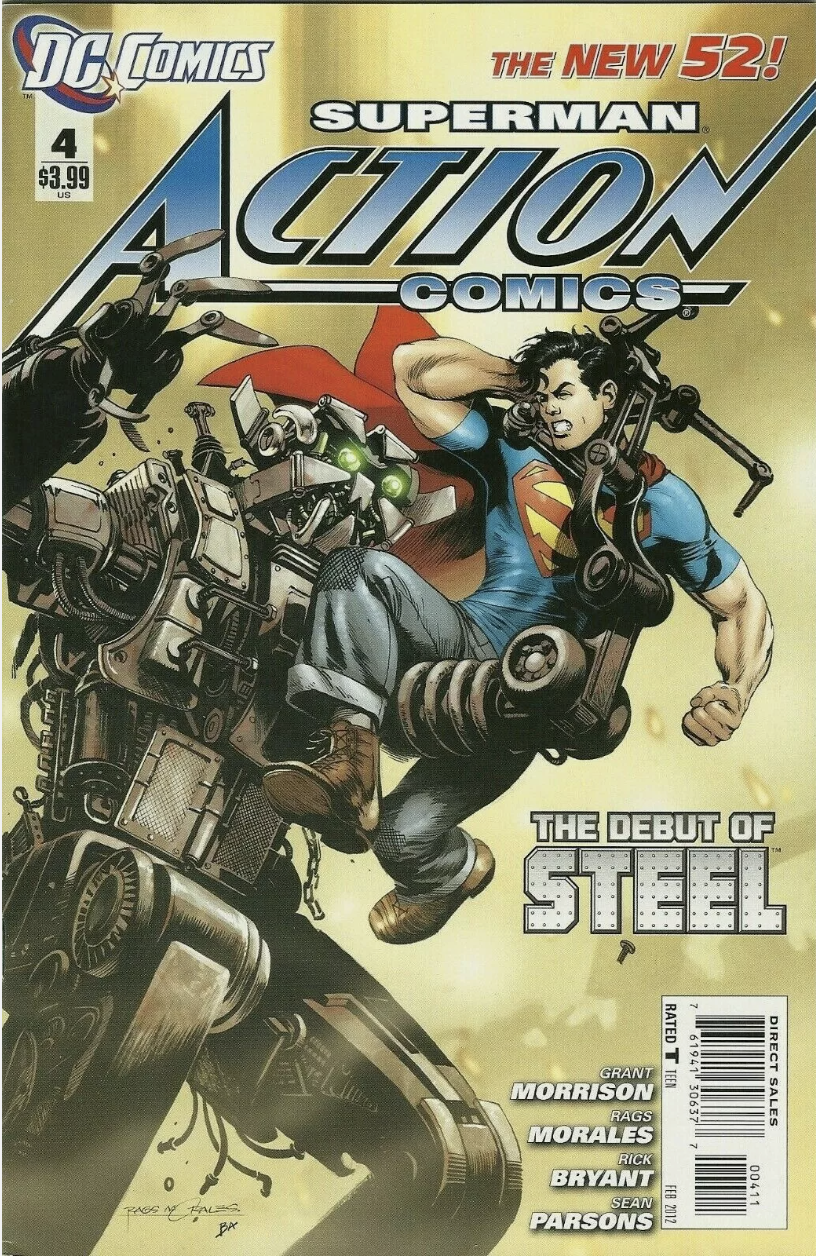 ACTION COMICS #4 NEW 52 2011 Action Comics DC COMICS