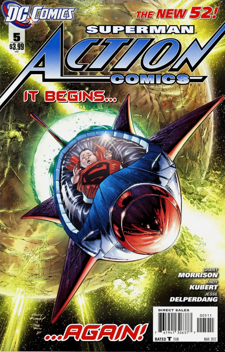 ACTION COMICS #5 NEW 52 2012 Action Comics DC COMICS