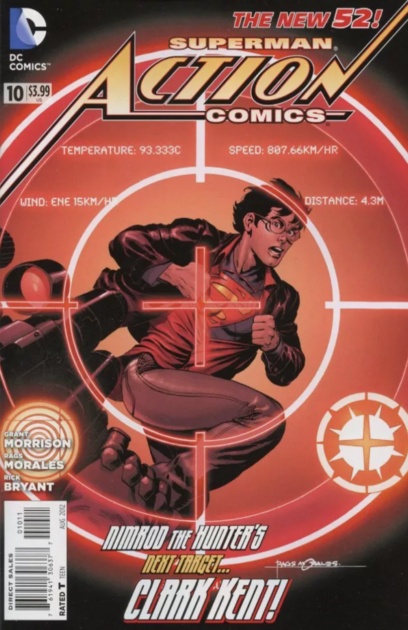 ACTION COMICS #10 NEW 52 2012 Action Comics DC COMICS
