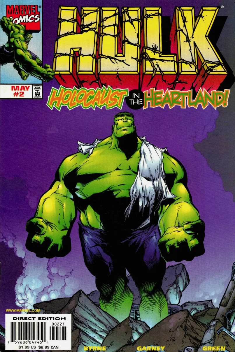 HULK #2 1999 Hulk MARVEL COMICS