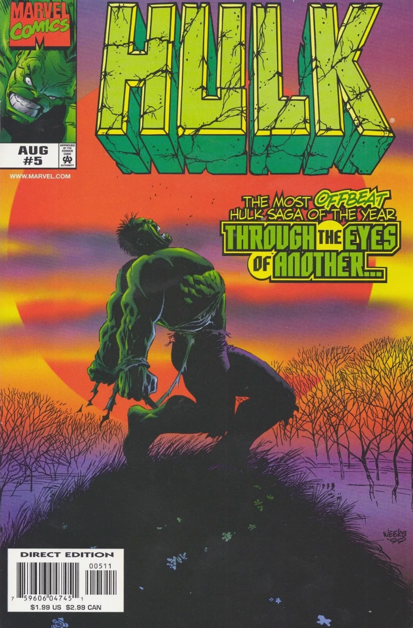 HULK #5 1999 Hulk MARVEL COMICS