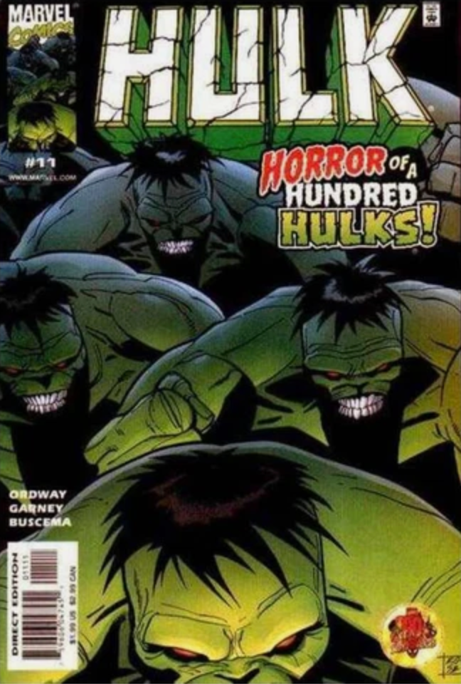 HULK #11 1999 Hulk MARVEL COMICS