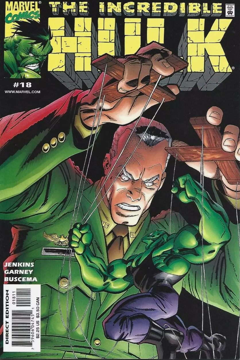 HULK #18 2000 Hulk MARVEL COMICS