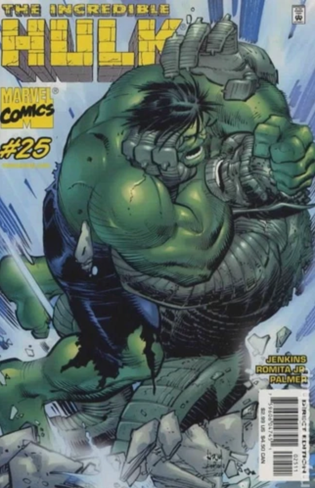 INCREDIBLE HULK #25 2001 Incredible Hulk MARVEL COMICS