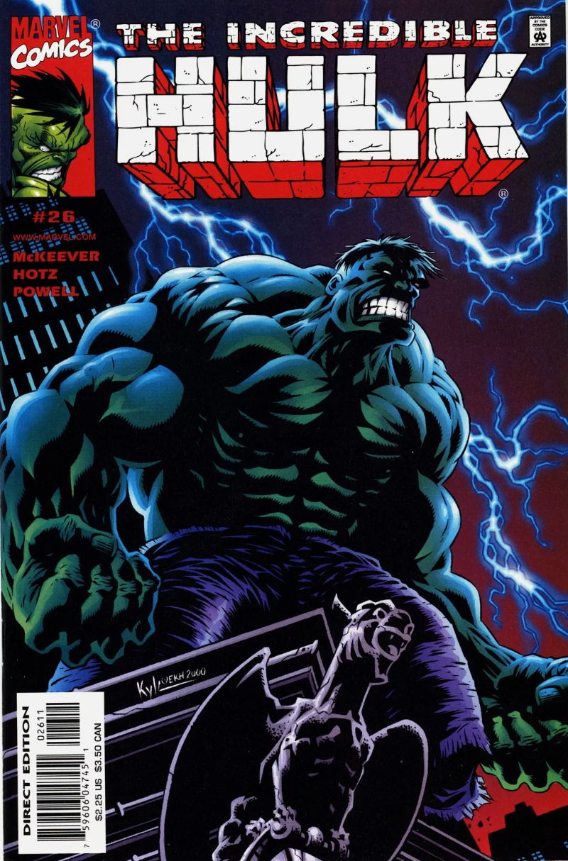 INCREDIBLE HULK #26 2001 Incredible Hulk MARVEL COMICS