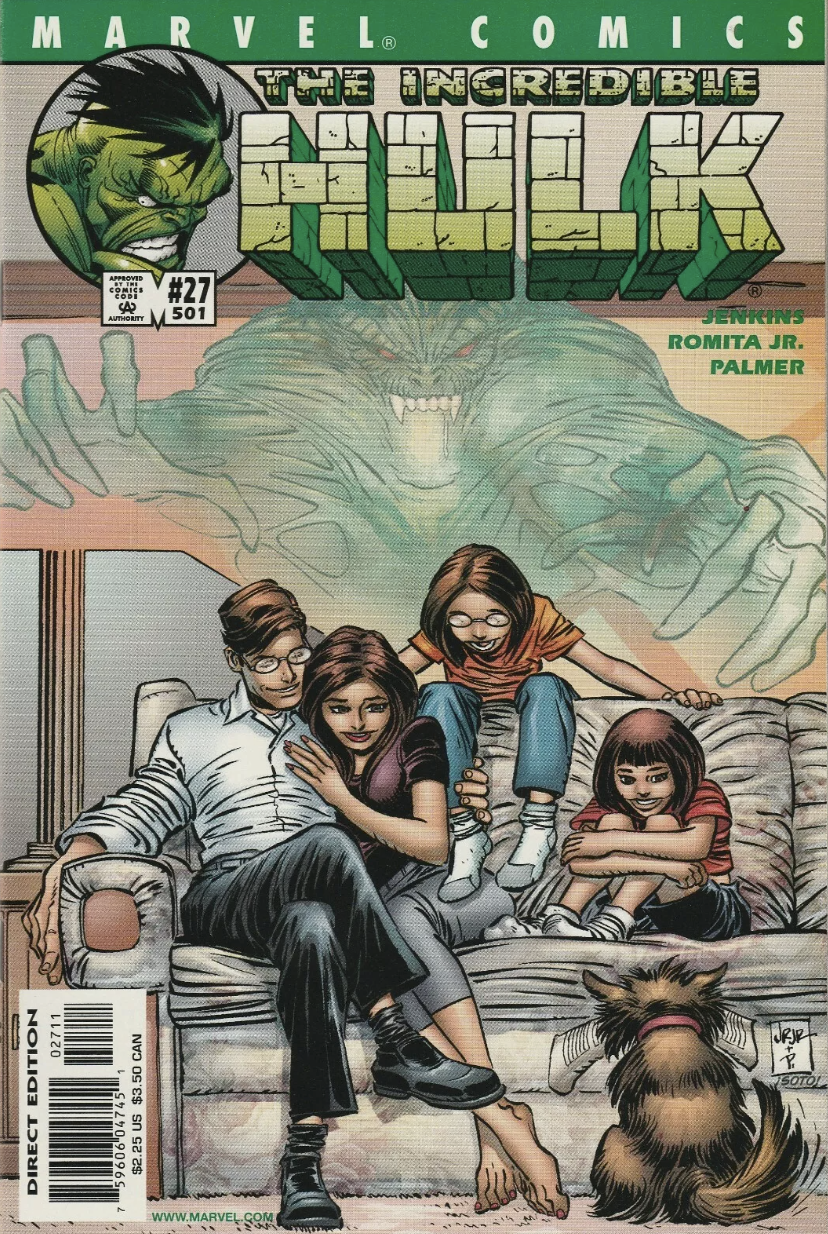 INCREDIBLE HULK #27 2001 Incredible Hulk MARVEL COMICS