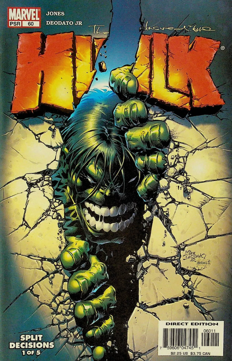 INCREDIBLE HULK #60 2003 Incredible Hulk MARVEL COMICS